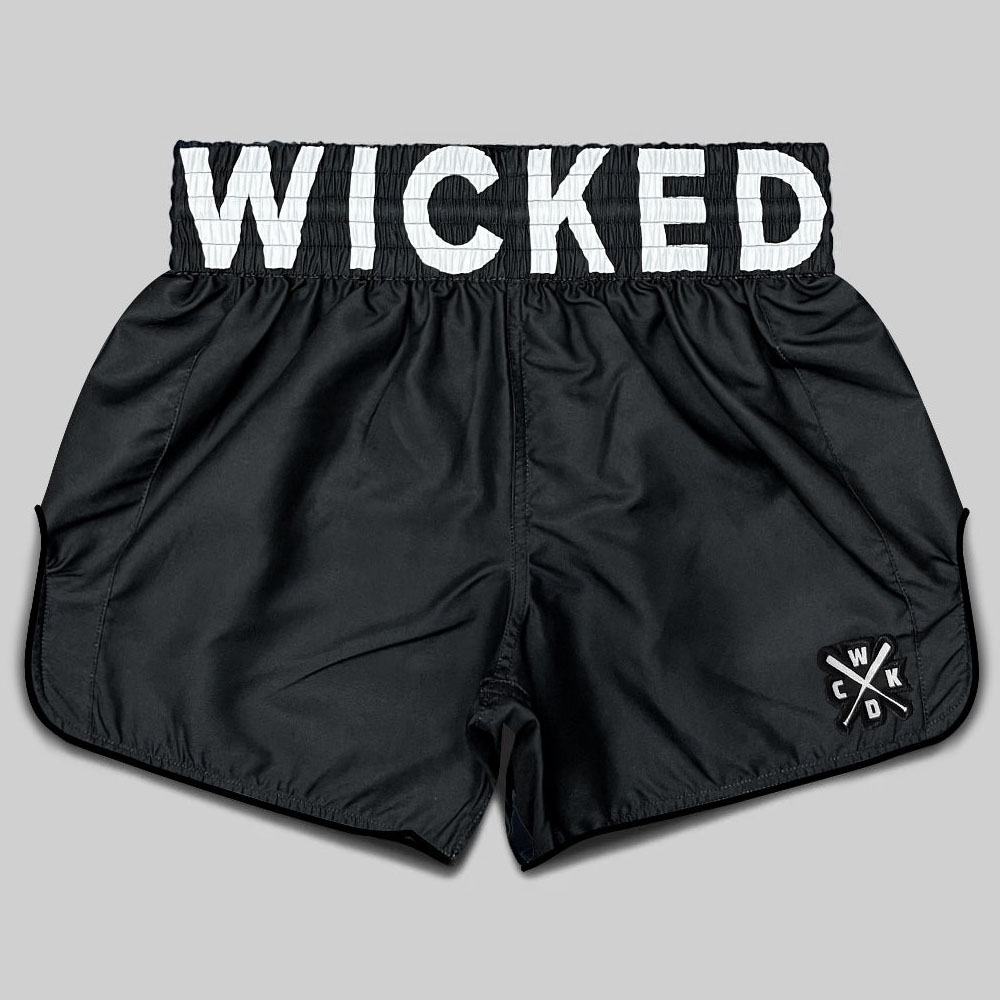 short-boxe-thai-wicked-one-belt-noir
