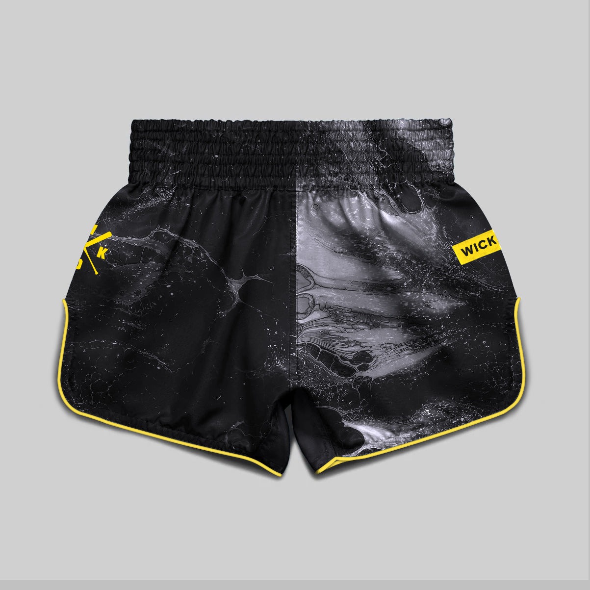 short-de-boxe-thai-wicked-one-stuff-noir-jaune