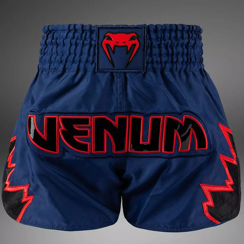 Short de boxe Thaï Venum Inferno - Bleu royal