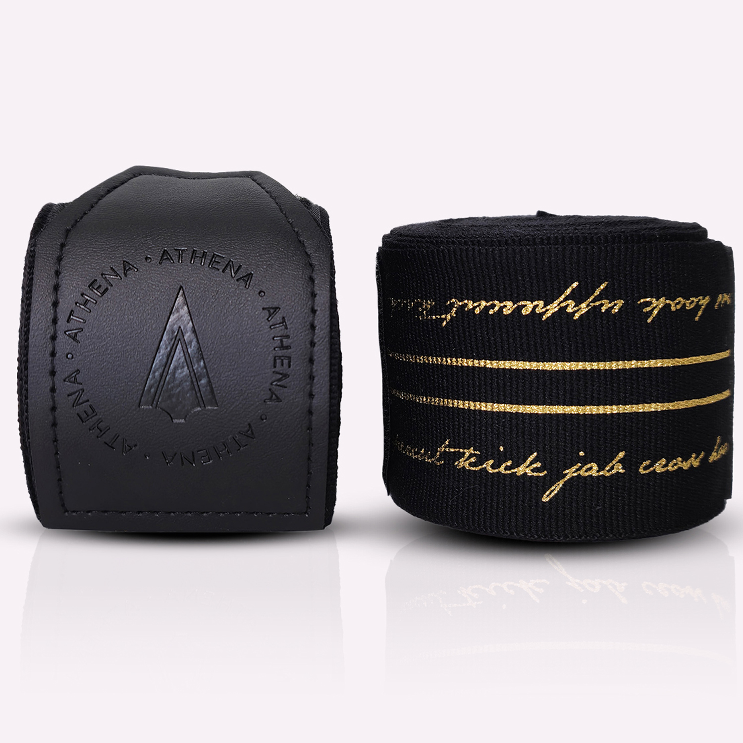 bandes-de-boxe-athena-fightwear-noire