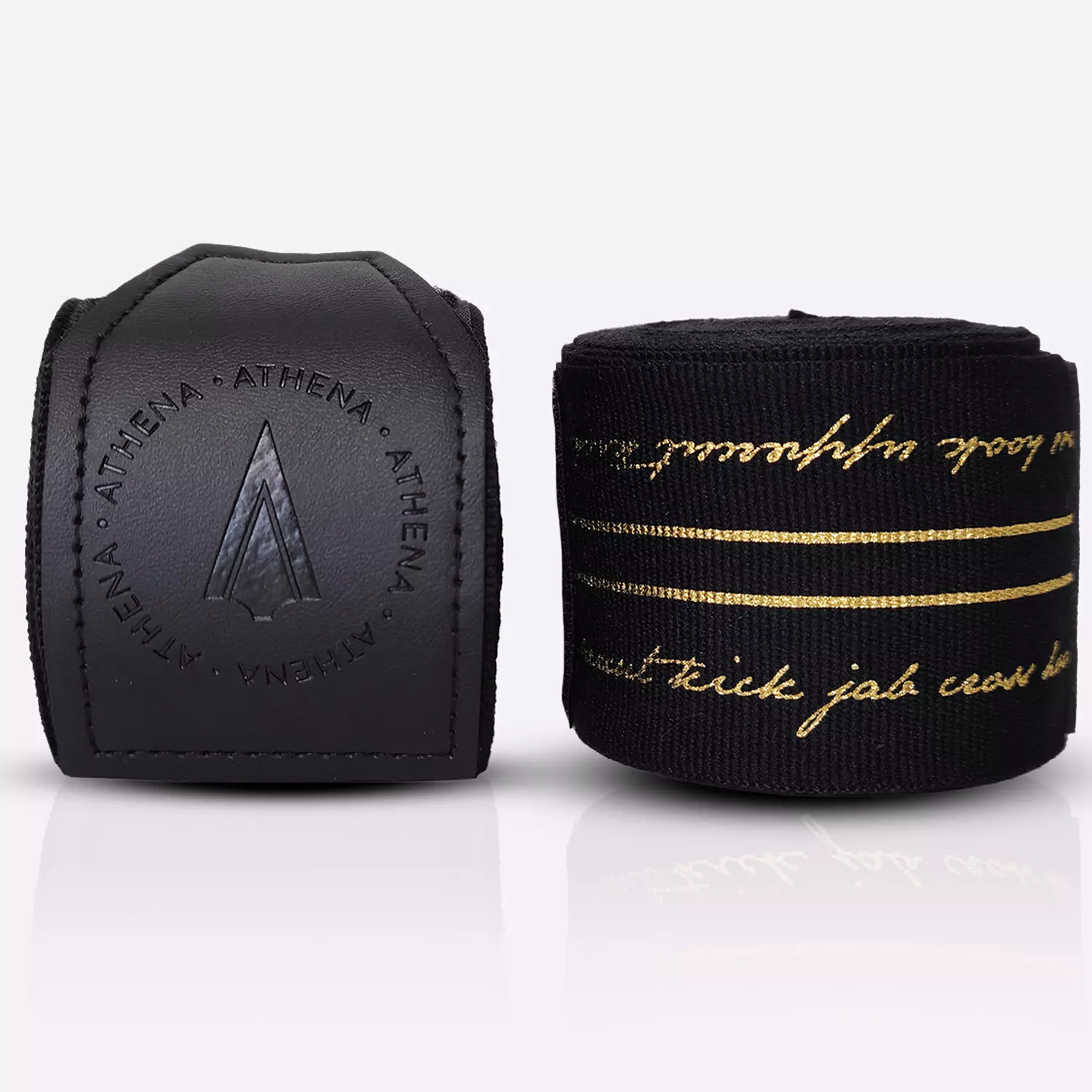 bandes-de-boxe-athena-fightwear-noire