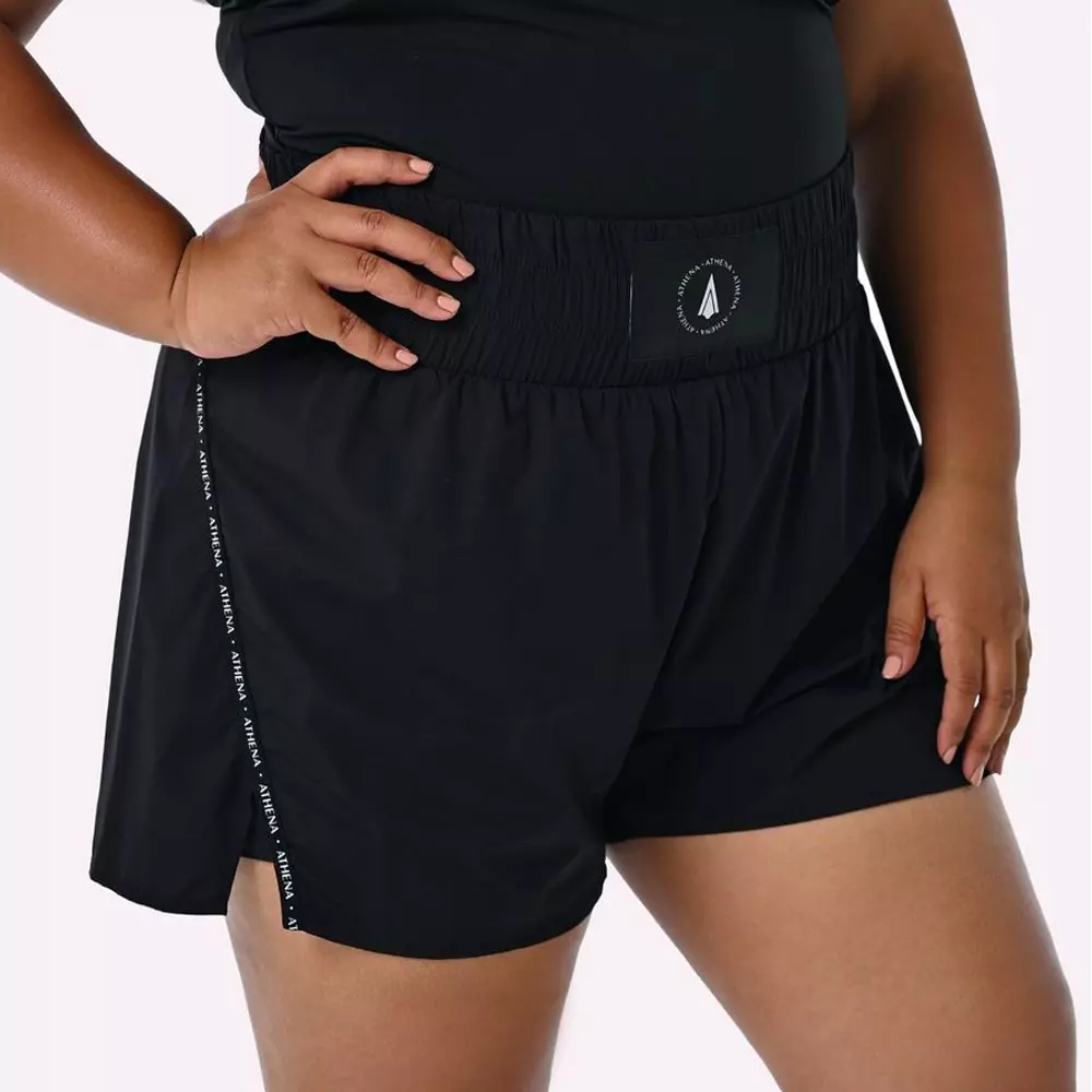 Short Femme Athena Theia boxing - Noir