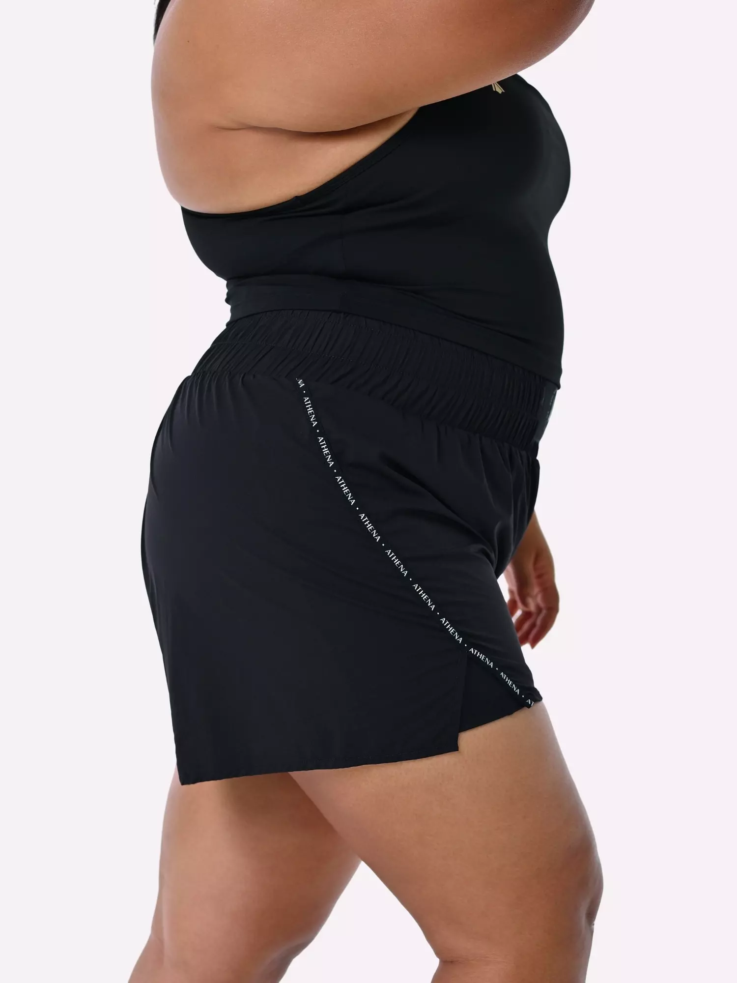 short-femme-athena-fightwear-theia-noir