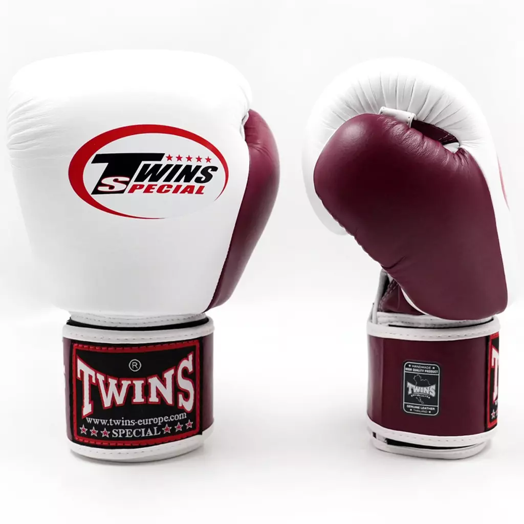 Gants de boxe Twins Blanc et Rouge