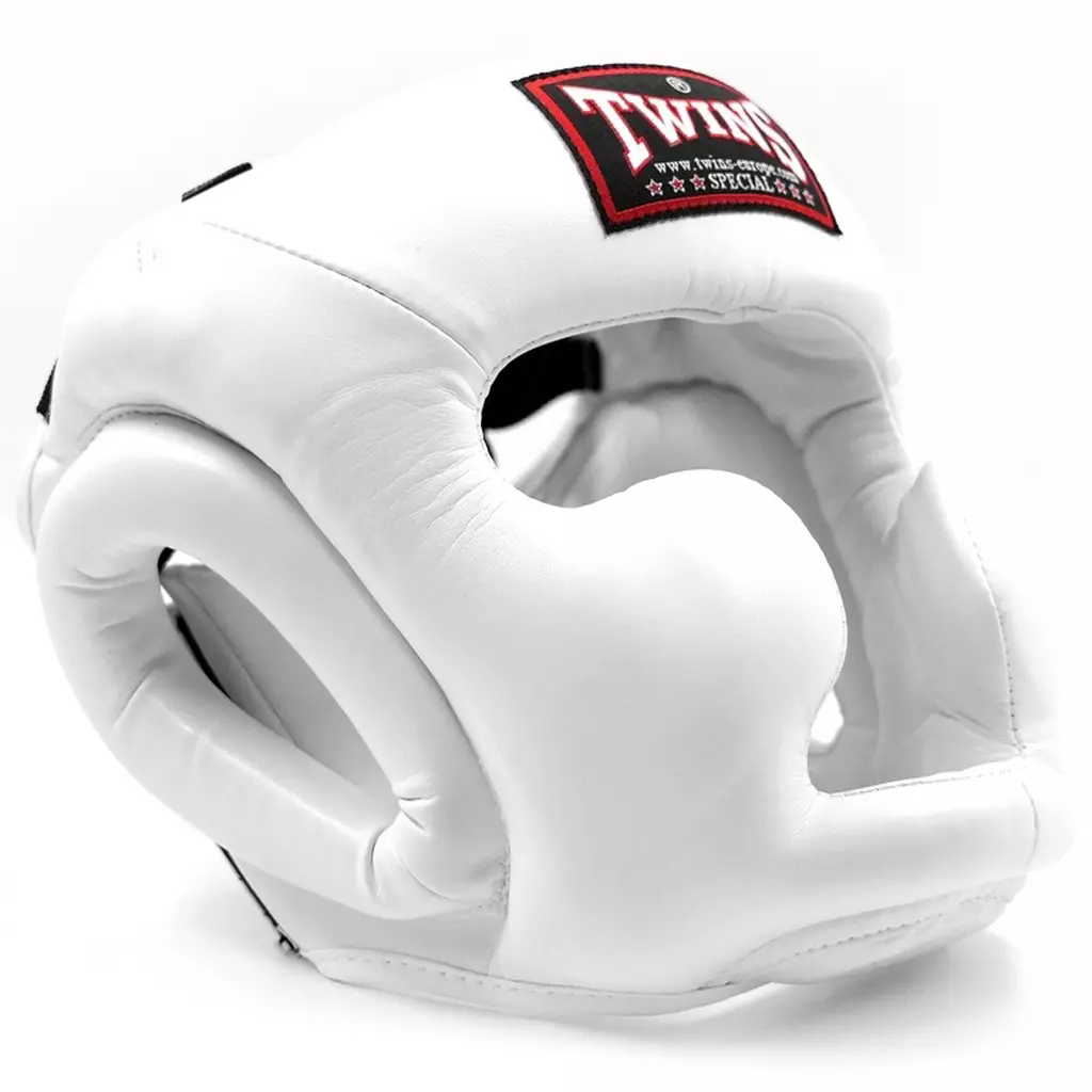 Casque de boxe Twins HGL - Blanc