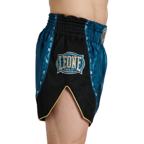 short-boxe-thai-classic-leone-bleu-noir