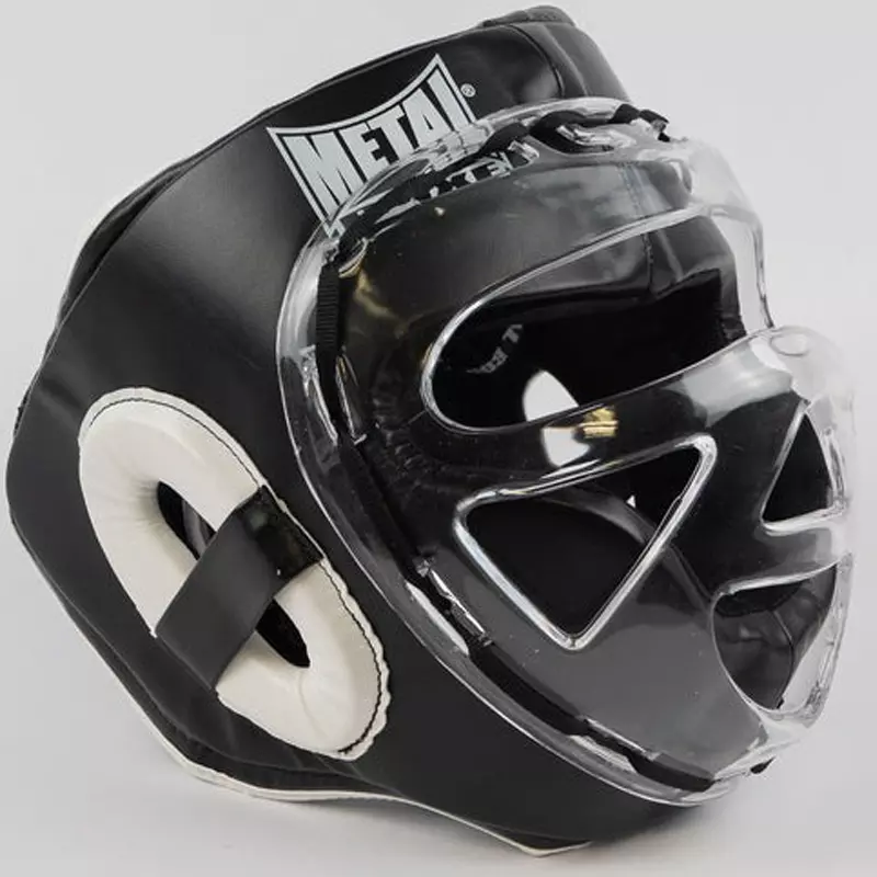 Casque de boxe avec visière