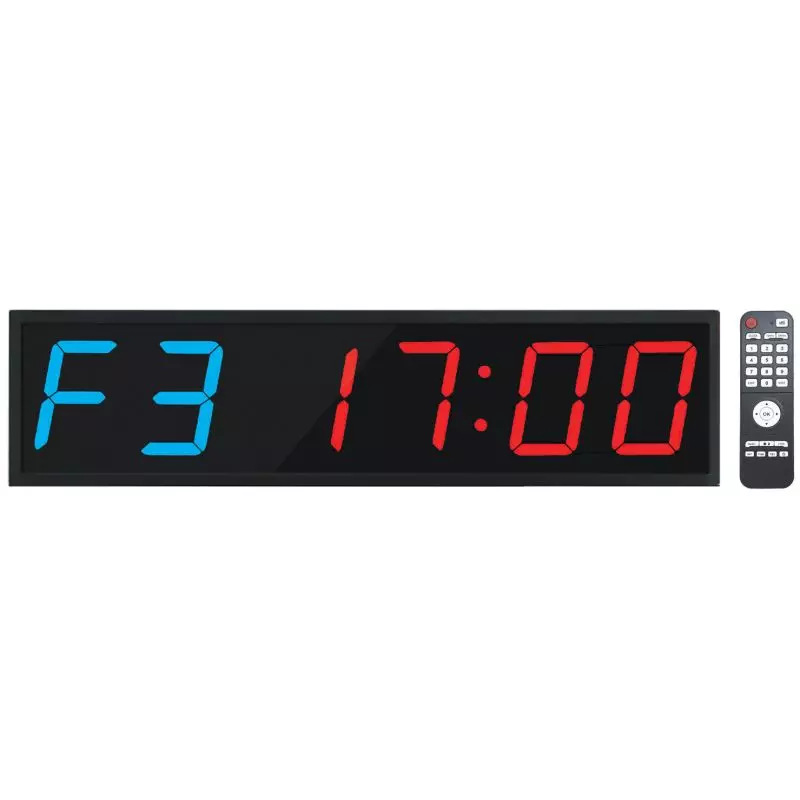 Timer LED - Chiffres 10 cm - Minuterie Travail/Repos - Tabata