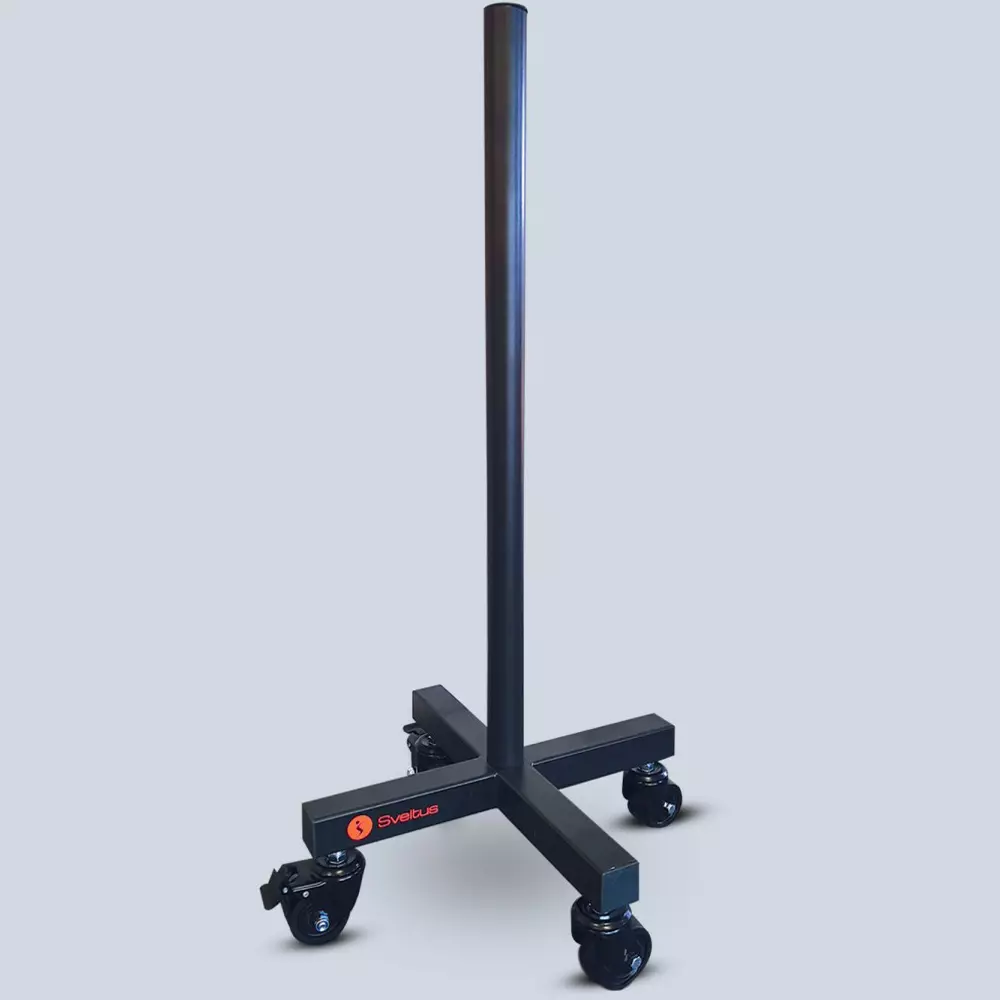 Rack mobile pour disques olympiques Sveltus