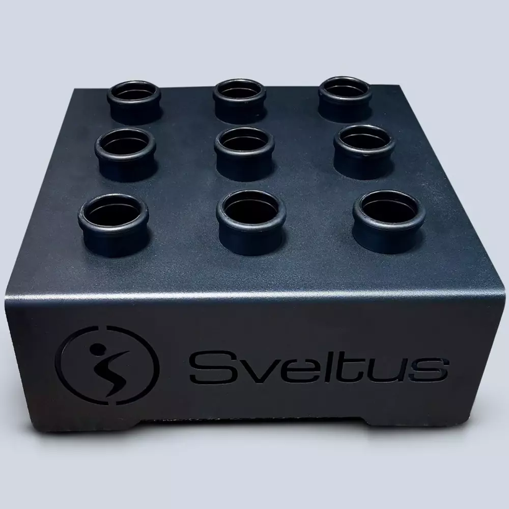 Rack à barres olympiques premium Sveltus