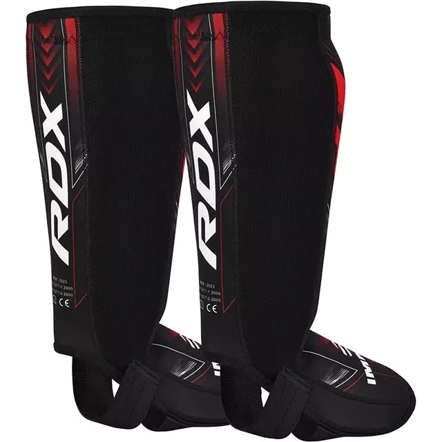 protege-tibia-boxe-rdx-immaf-neoprene-rouge