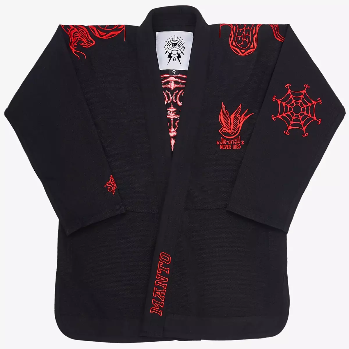 Kimono de JJB Manto Miko - Noir