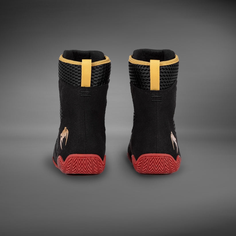 chaussure-de-boxe-venum-contender-noir-or-rouge