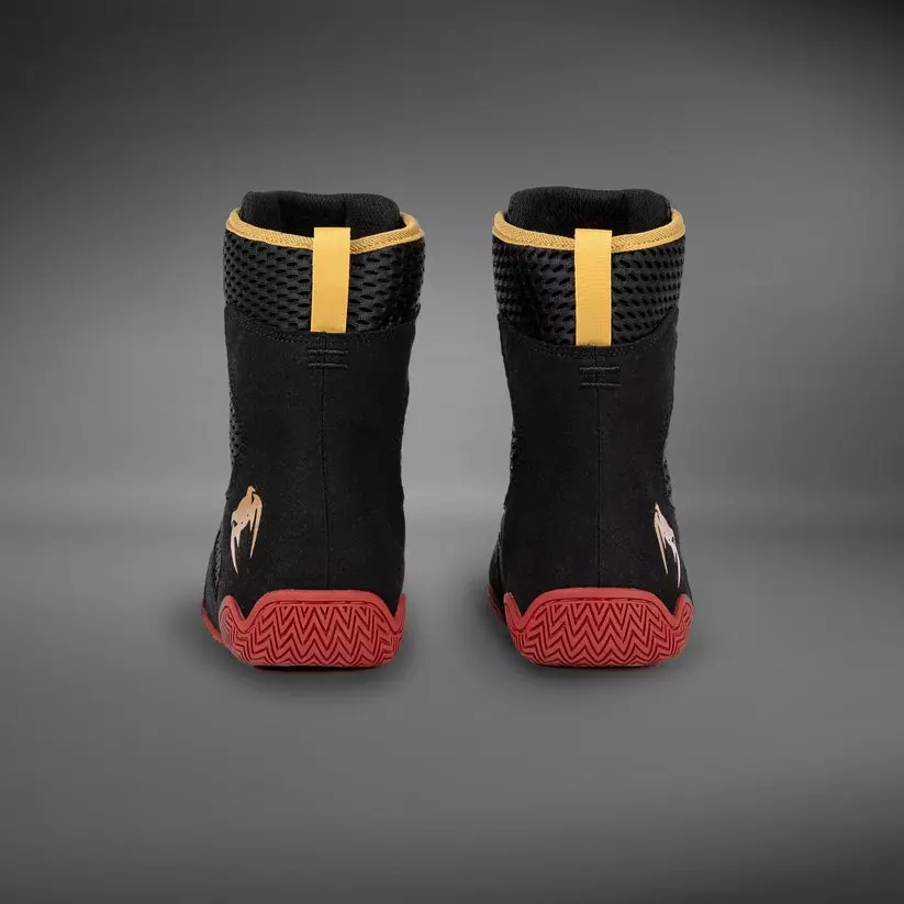 chaussure-de-boxe-venum-contender-noir-or-rouge