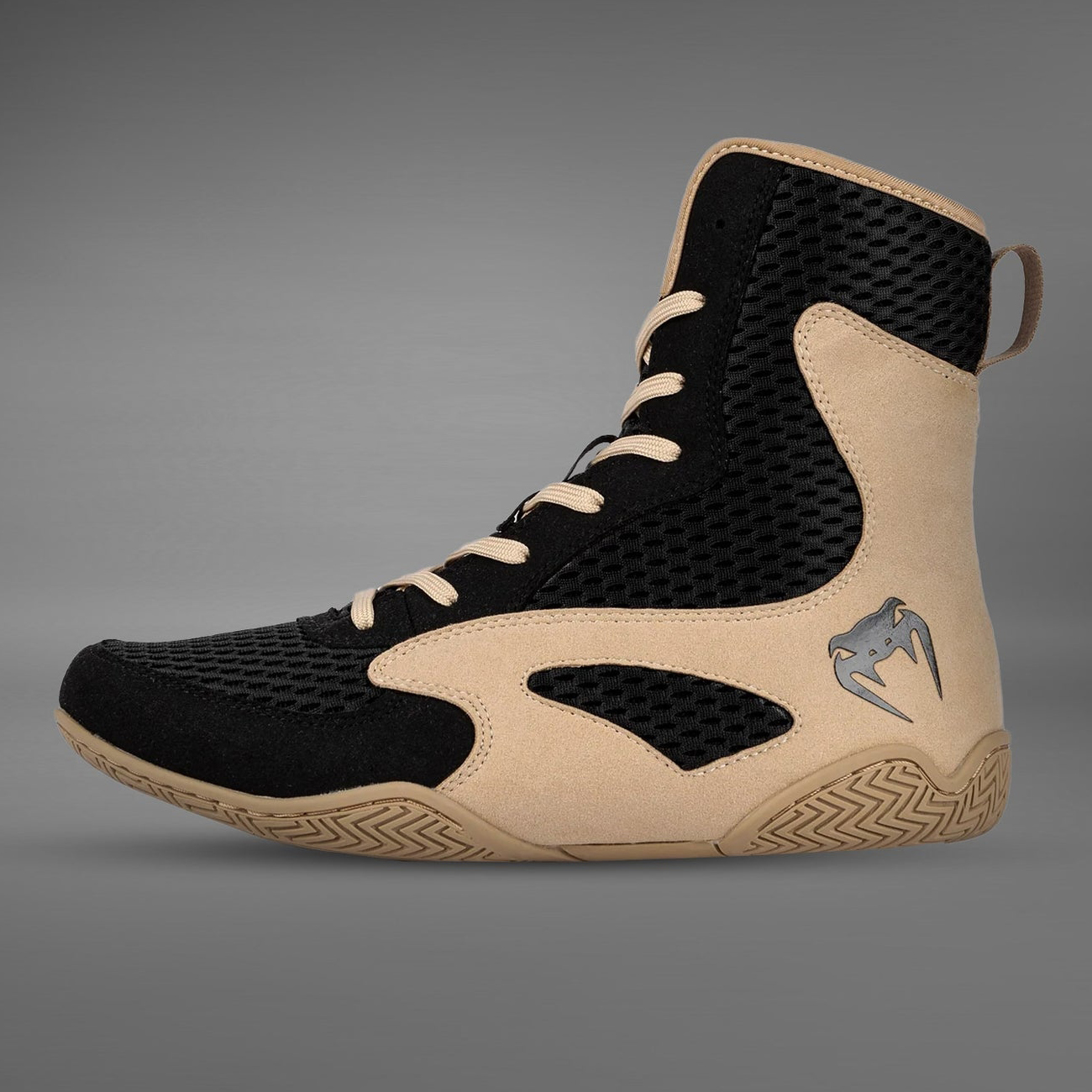 chaussure-boxe-venum-contender-noir-sable
