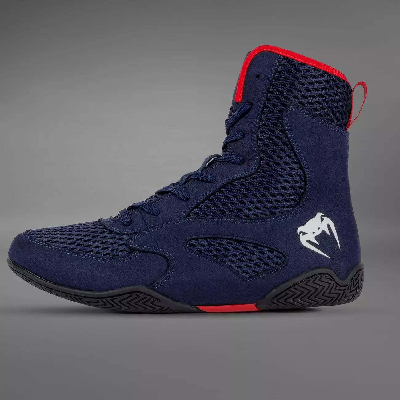 chaussures-boxe-venum-contender-bleu-marine-rouge