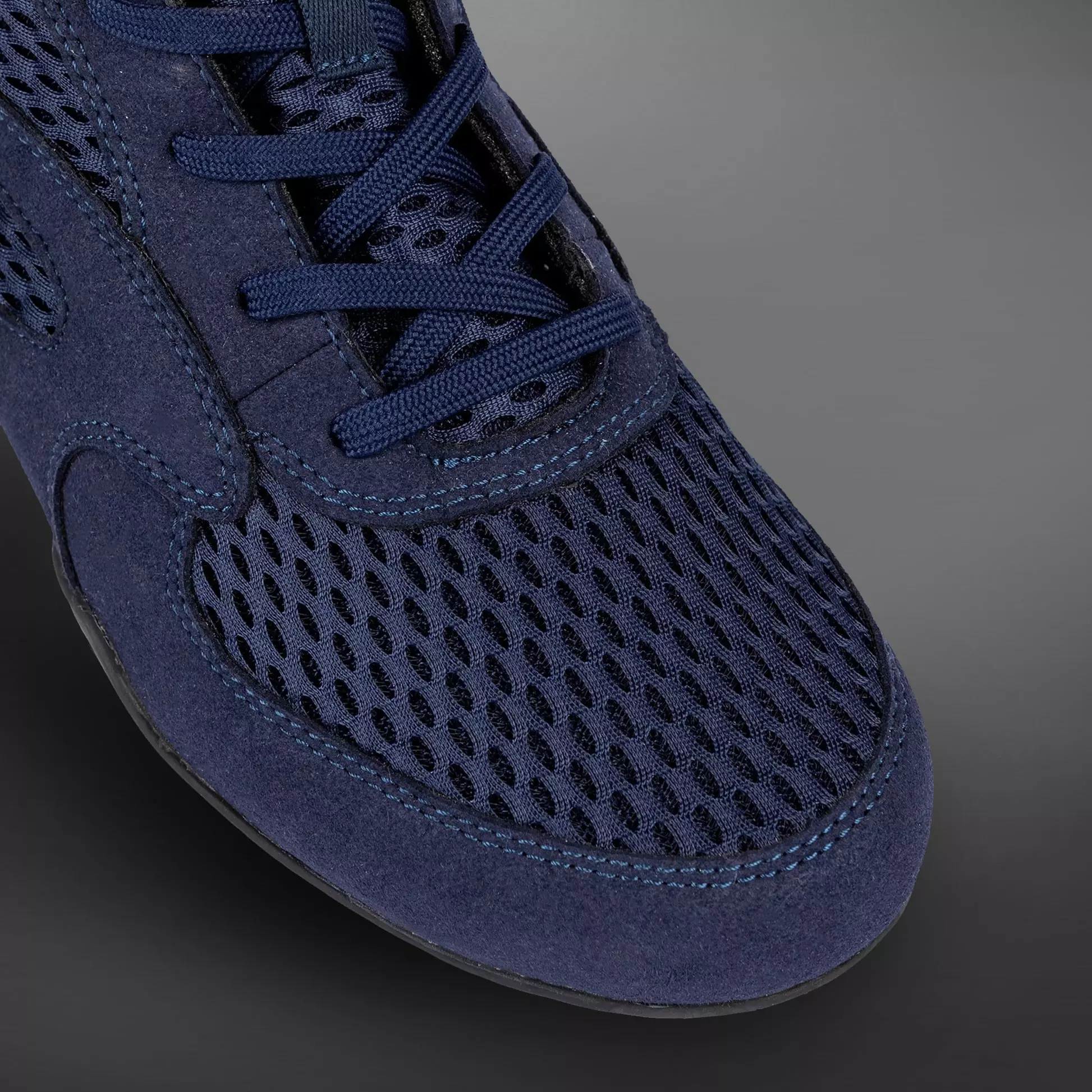 venum-chaussures-boxe-contender-bleu-marine-rouge