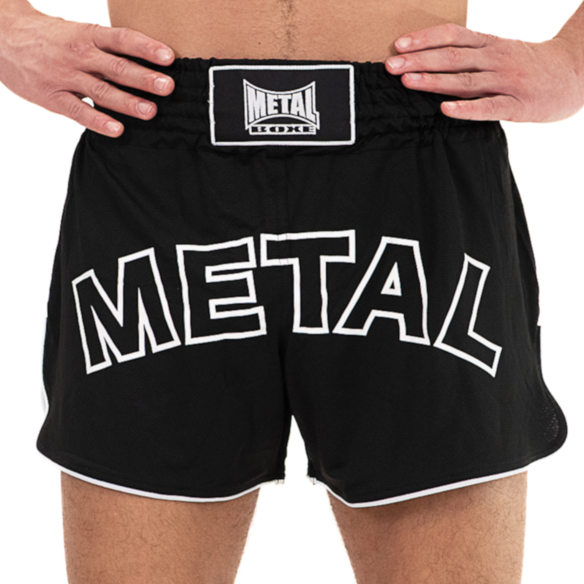 short-de-boxe-thai-metal-boxe-vert-mbs202n