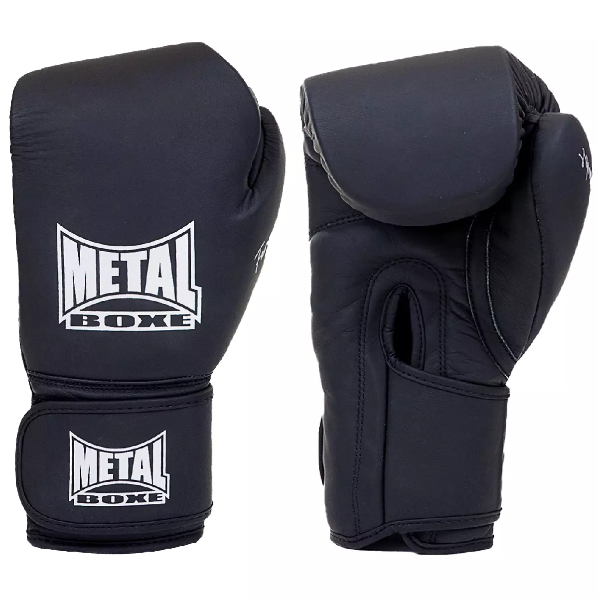Gants de boxe en cuir Metal boxe Genezis
