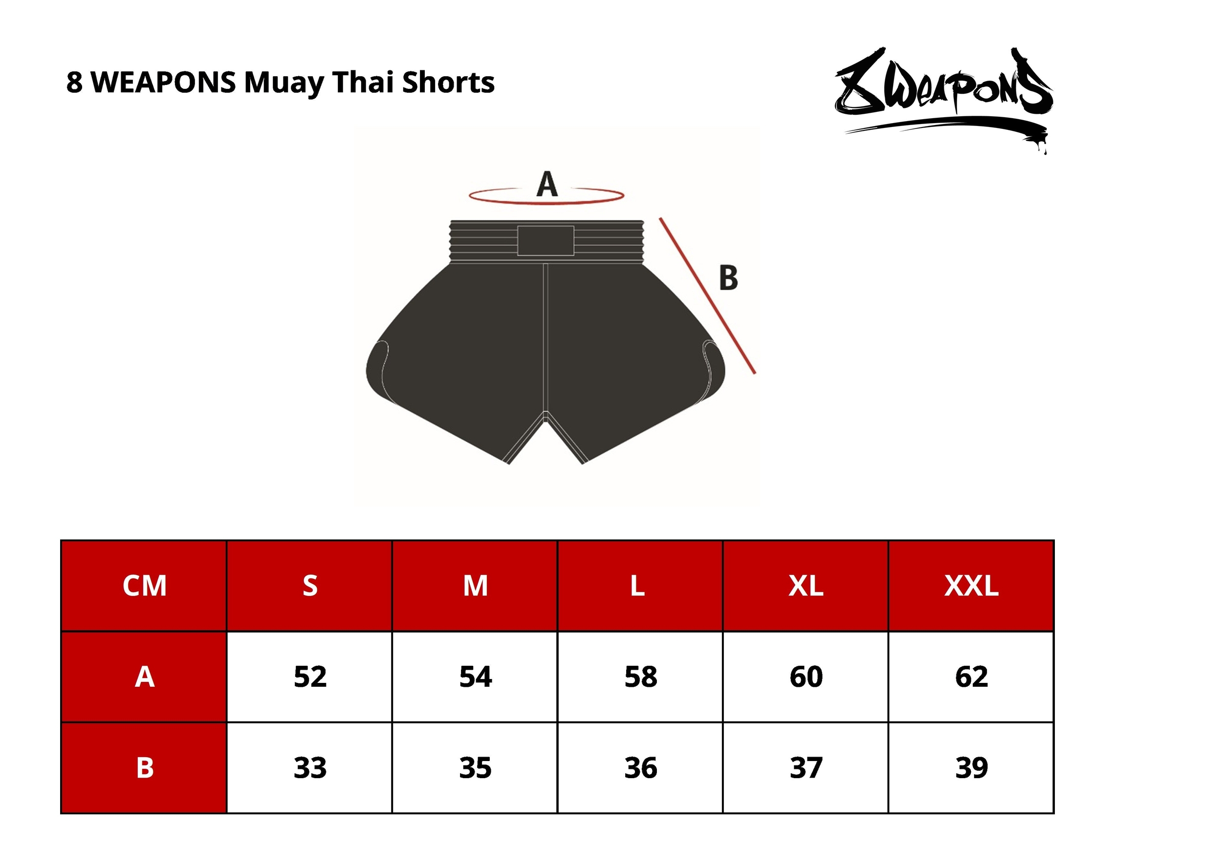 guide-des-tailles-short-de-boxe-thai-8-weapons