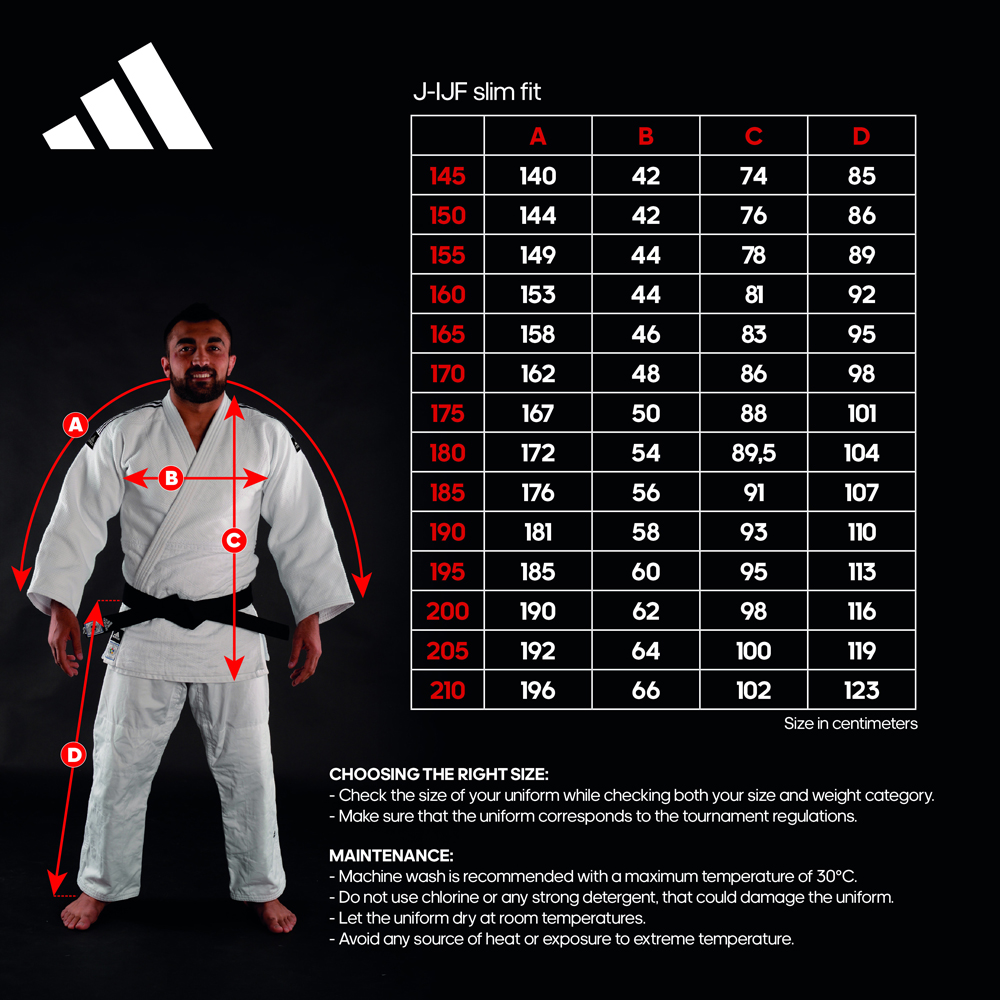 guide-des-tailles-kimono-de-judo-adidas-competition-j-ijfb3-bleu