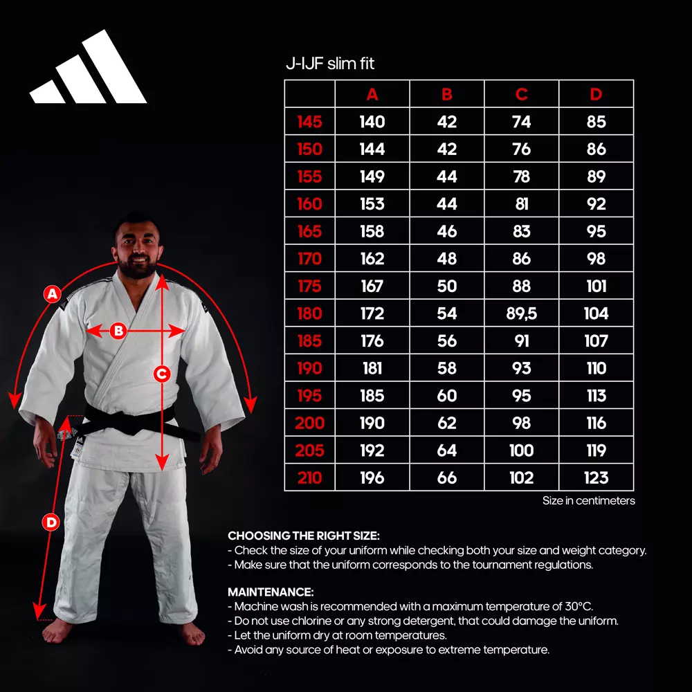 guide-des-tailles-kimono-de-judo-adidas-competition-j-ijfb3-bleu