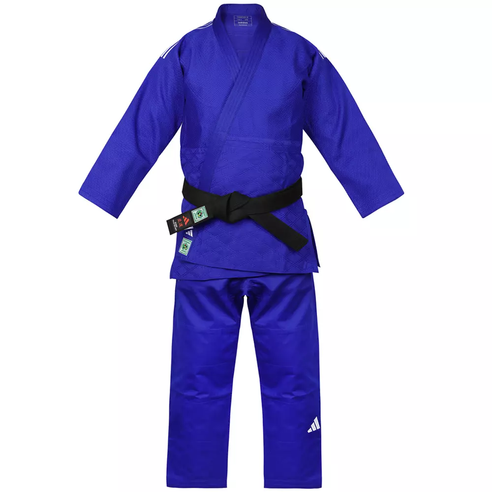 Kimono de Judo Adidas Bleu Champion III IJF