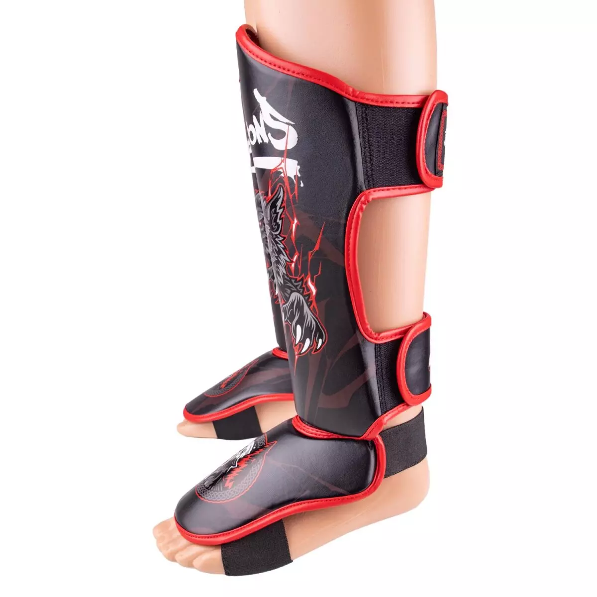 protege-tibias-8-weapons-enfant-noir-rouge