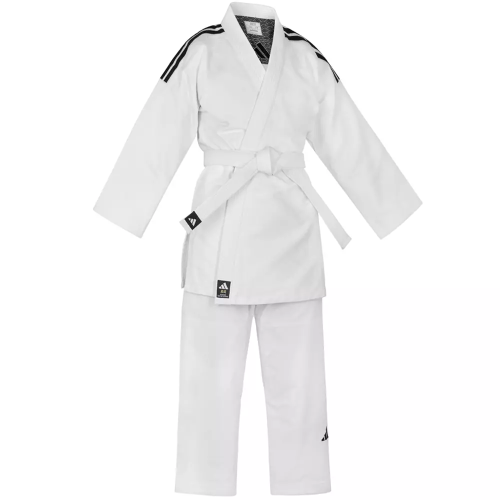 kimono-judo-adidas-j690p-blanc-bandes-noir
