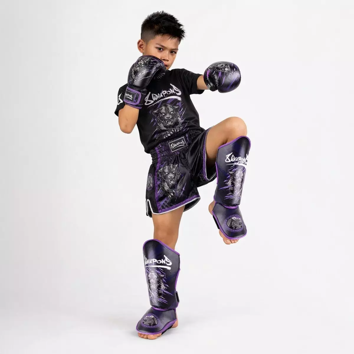 8-weapons-t-shirt-enfant-noir-violet