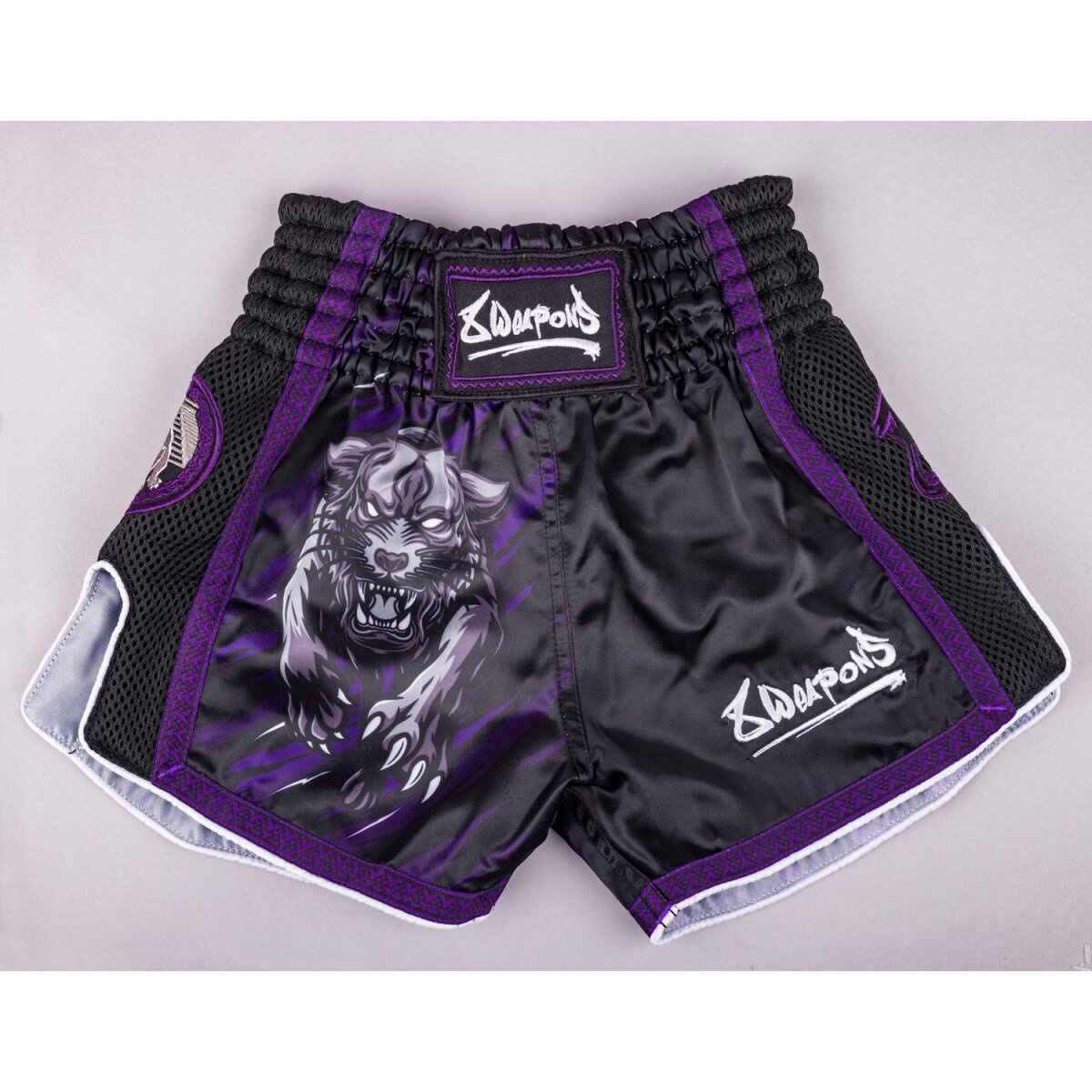 short-de-boxe-8-weapons-enfant-noir-violet