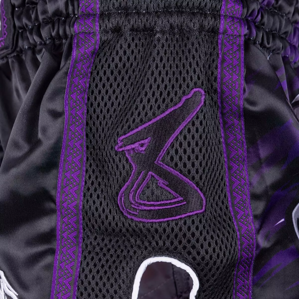 short-de-boxe-8-weapons-enfant-beatial-panther-noir-violet