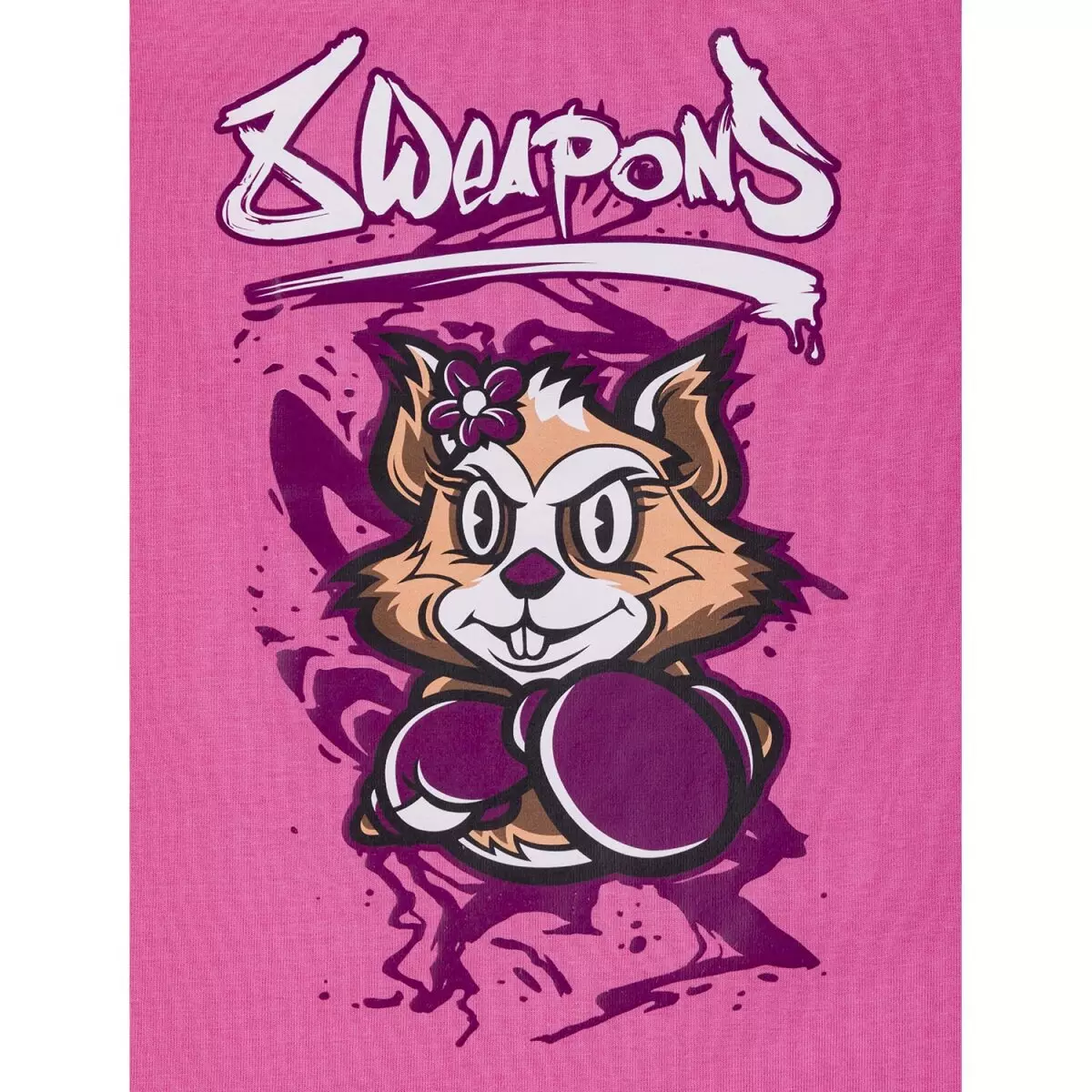 8weapons-tshirt-enfant-rose