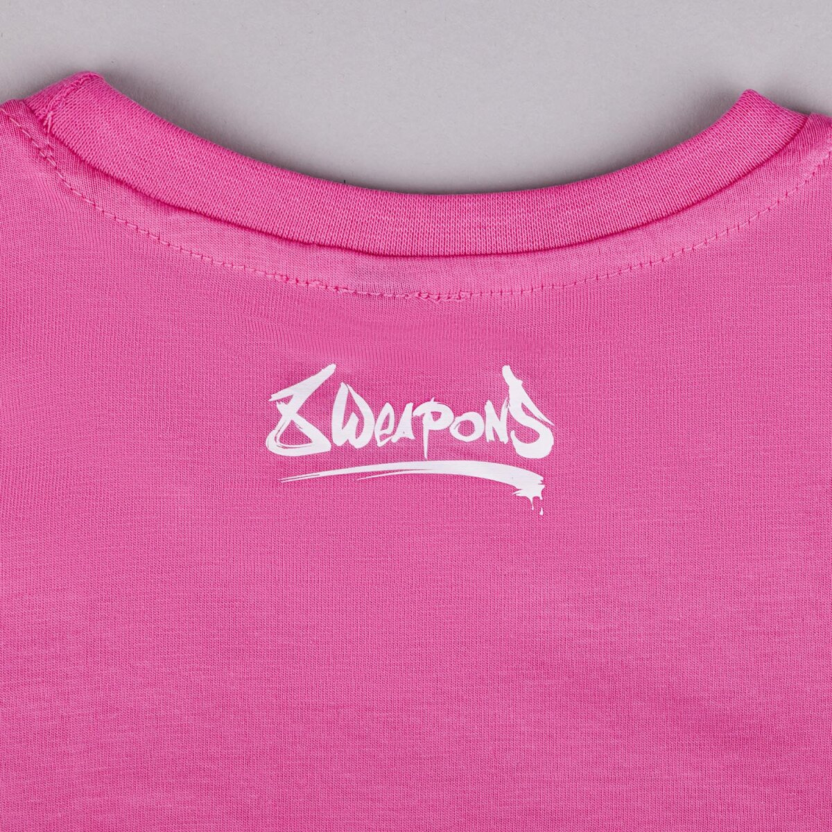 8weapons-t-shirt-enfant-rose