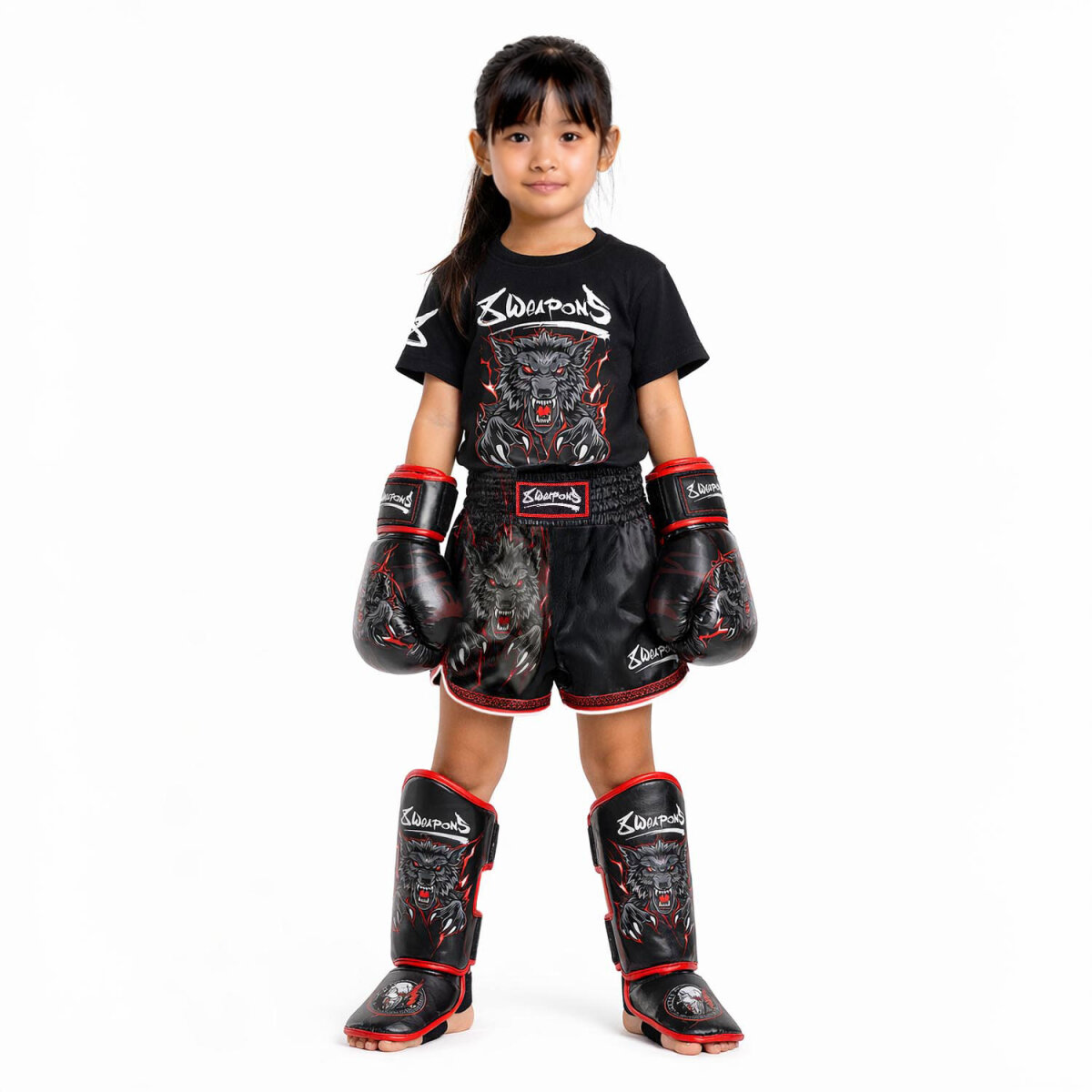 8-weapons-t-shirt-enfant-noir-rouge