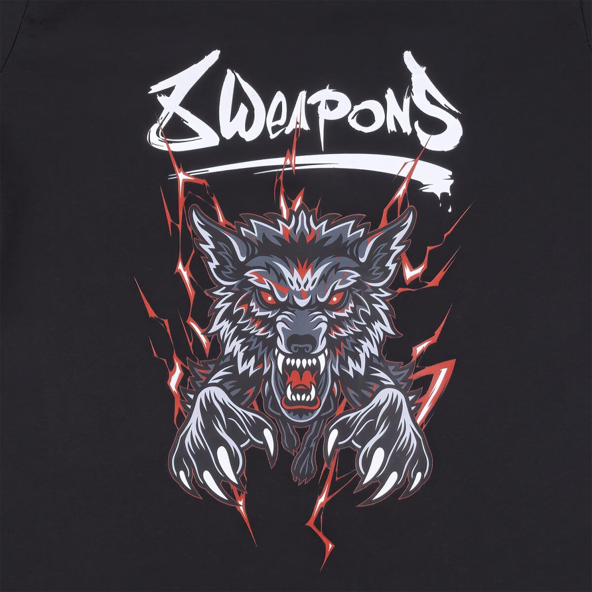 8-weapons-t-shirt-enfant-bestial-wolf-noir-rouge