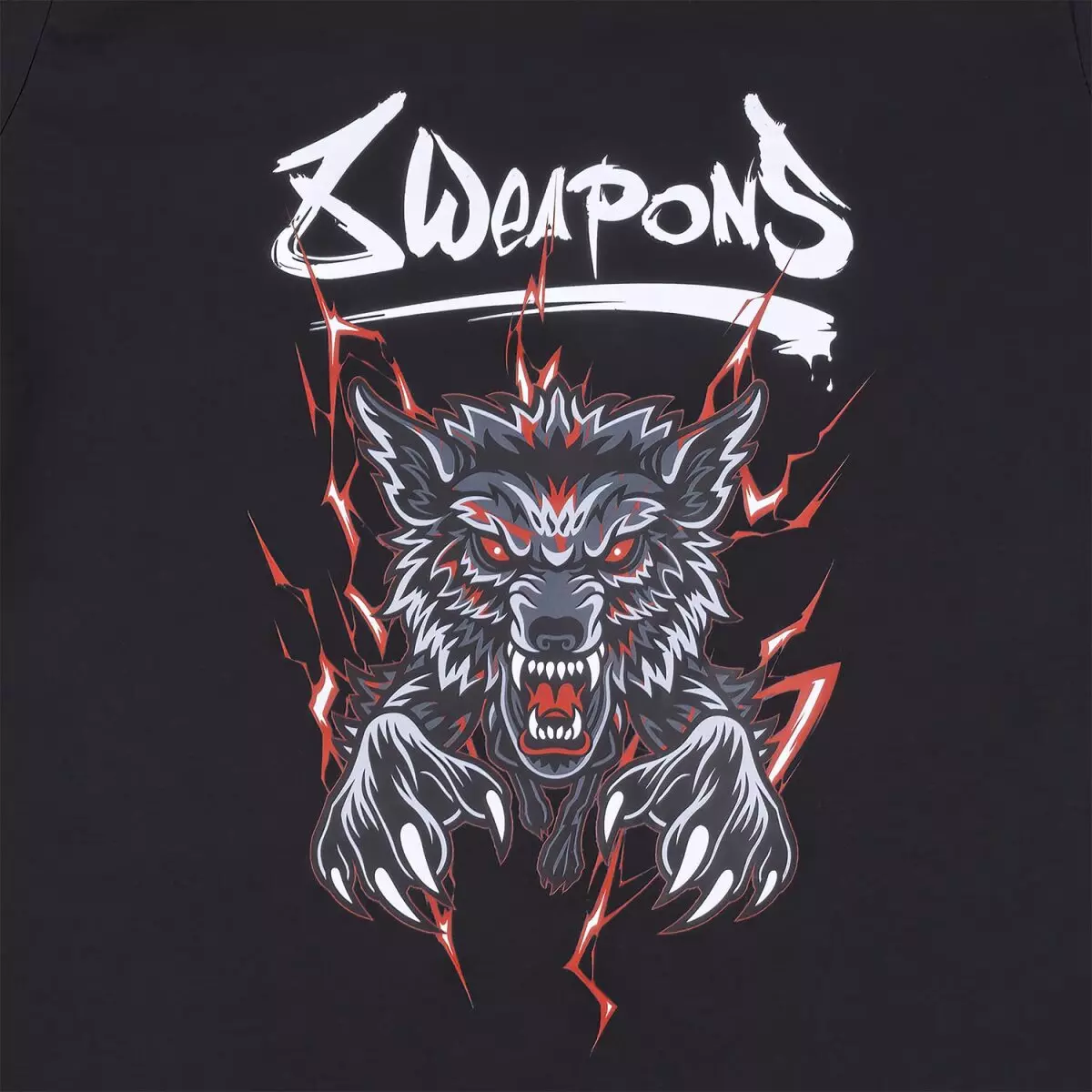 8-weapons-t-shirt-enfant-bestial-wolf-noir-rouge