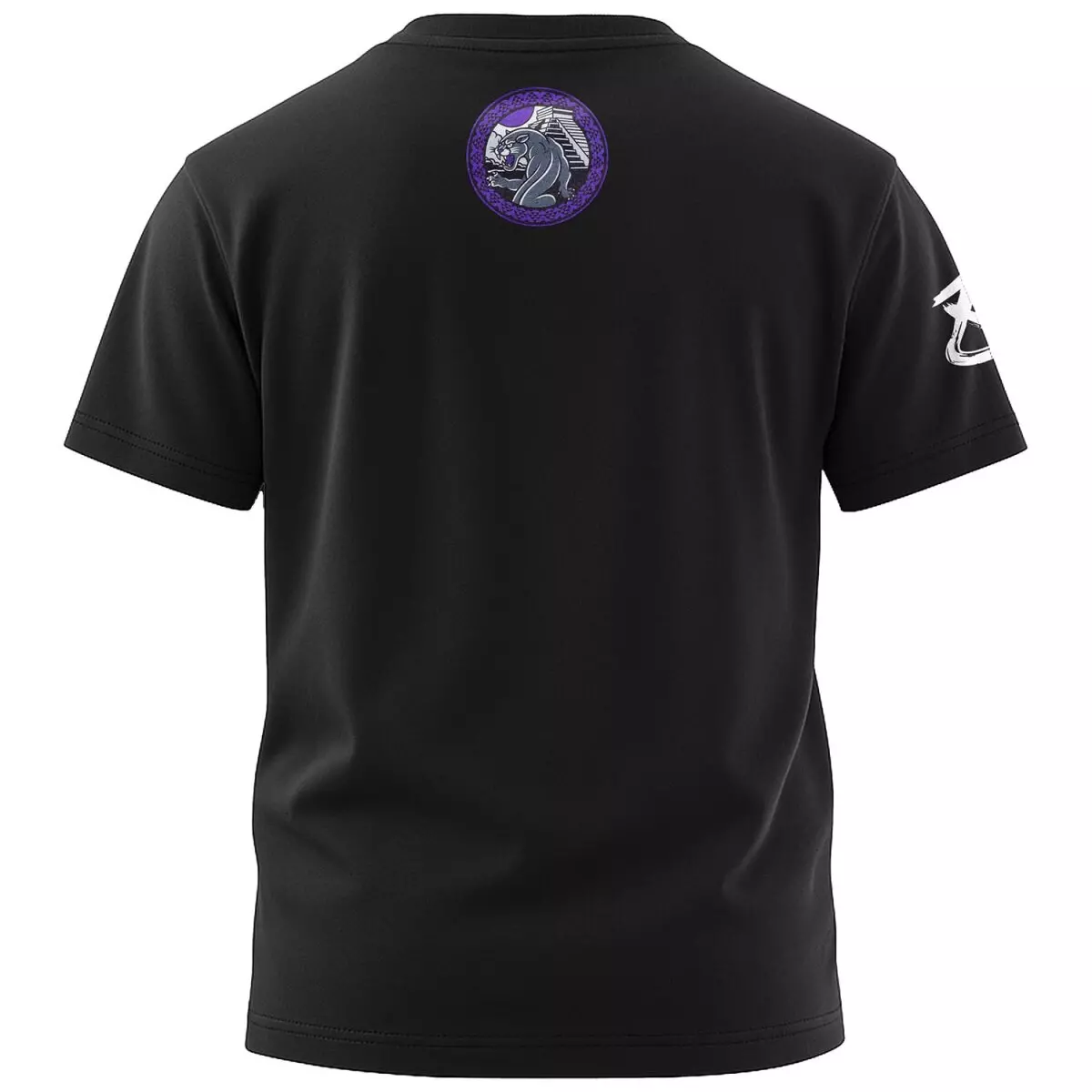 8weapons-t-shirt-enfant-bestial-panther-noir-violet