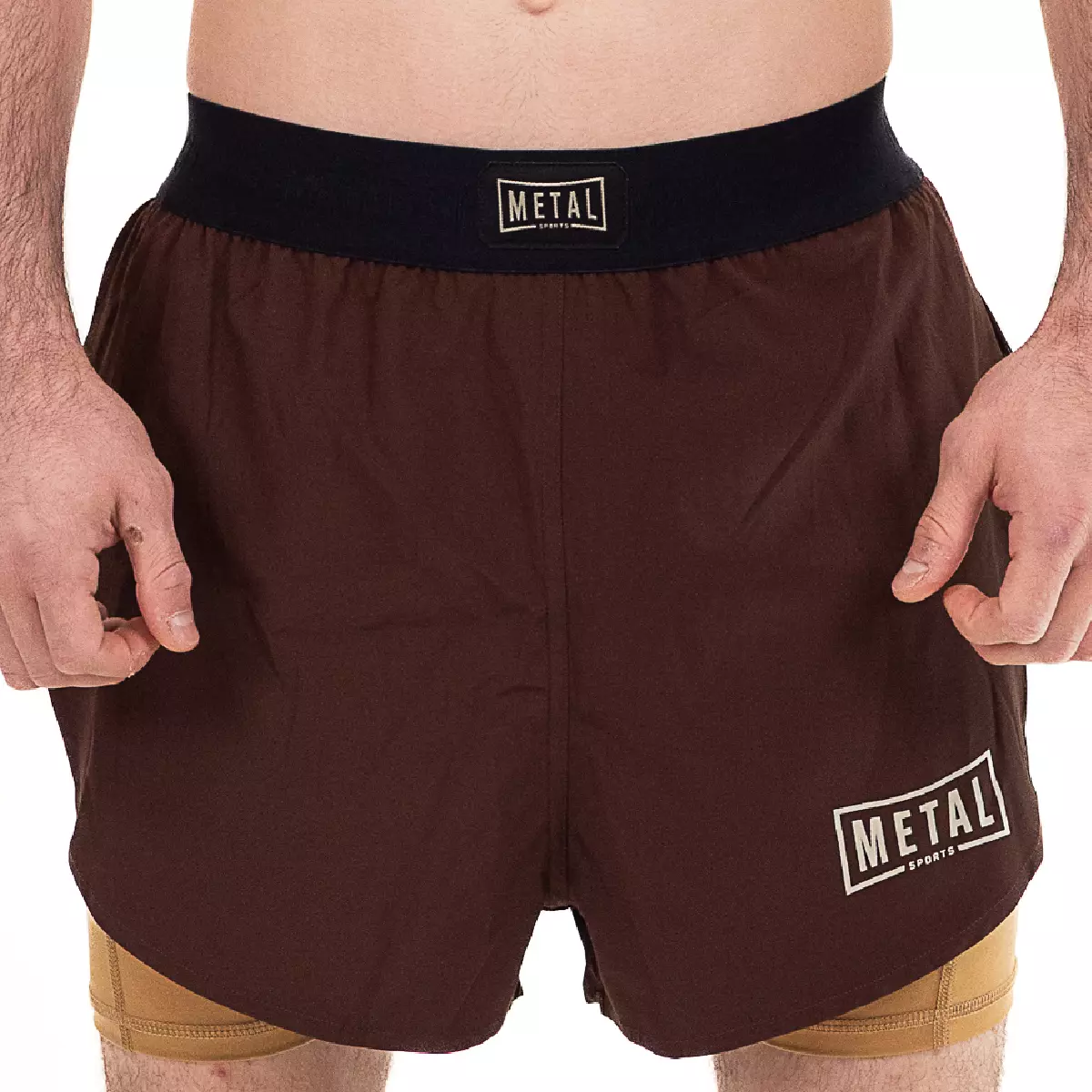 Short de MMA 2 en 1 Metal boxe Caucasian hills