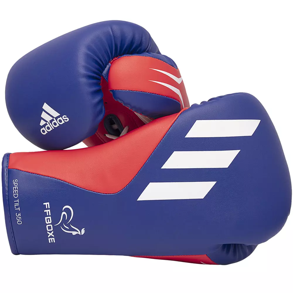 Gants de boxe Anglaise à lacets FFB Adidas
