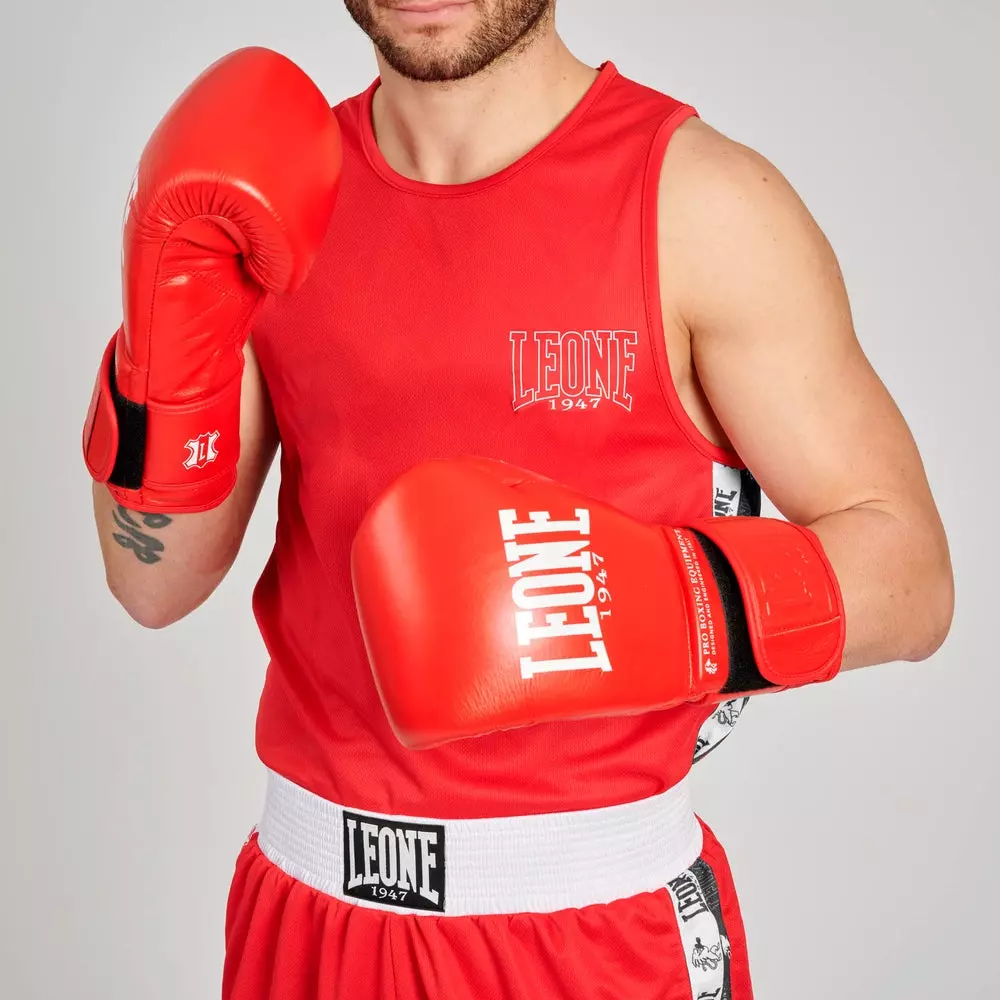 debardeur-boxe-anglaise-leone-iconic-rouge