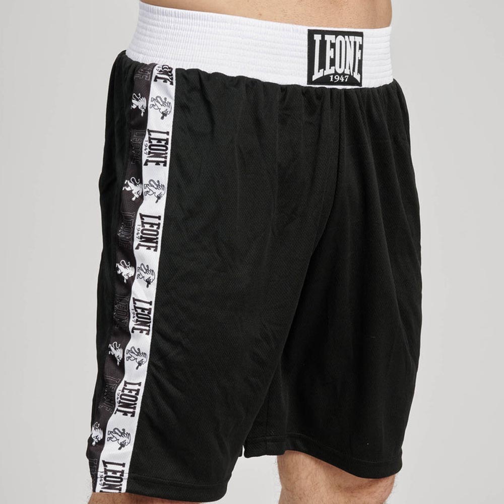 short-de-boxe-anglaise-leone-iconic-noir