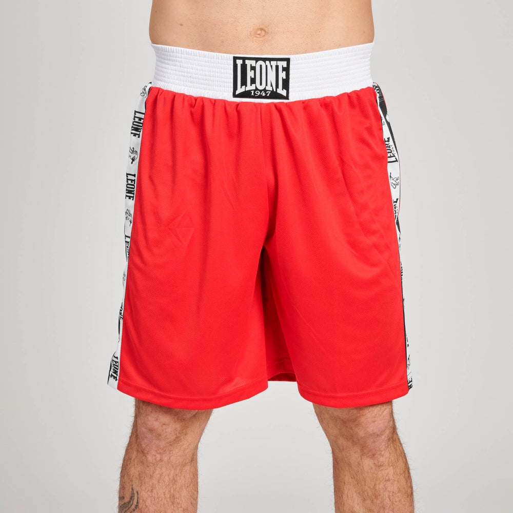 short-boxe-leone-iconic-rouge