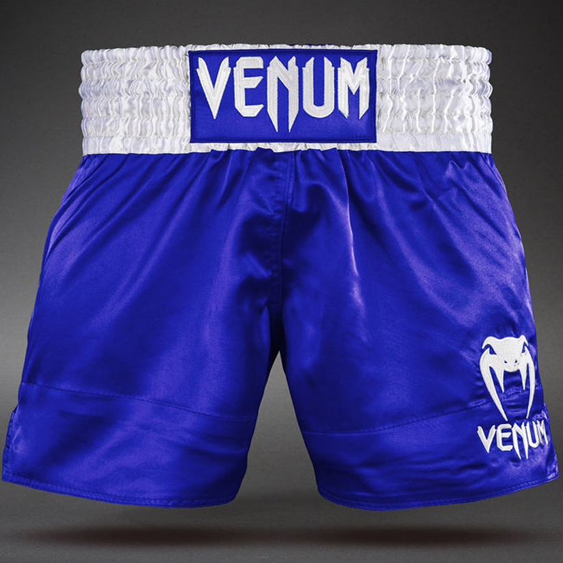 short-de-boxe-venum-classic-bleu