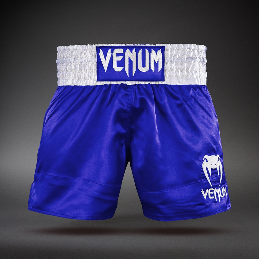 short-muay-thai-venum-classic-bleus