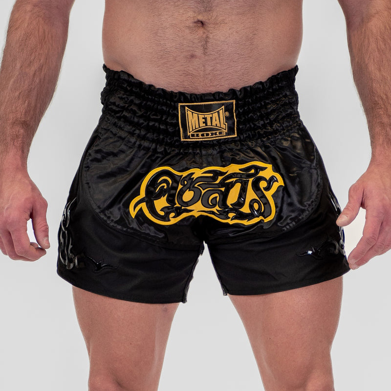 short-metal-boxe-noir-or