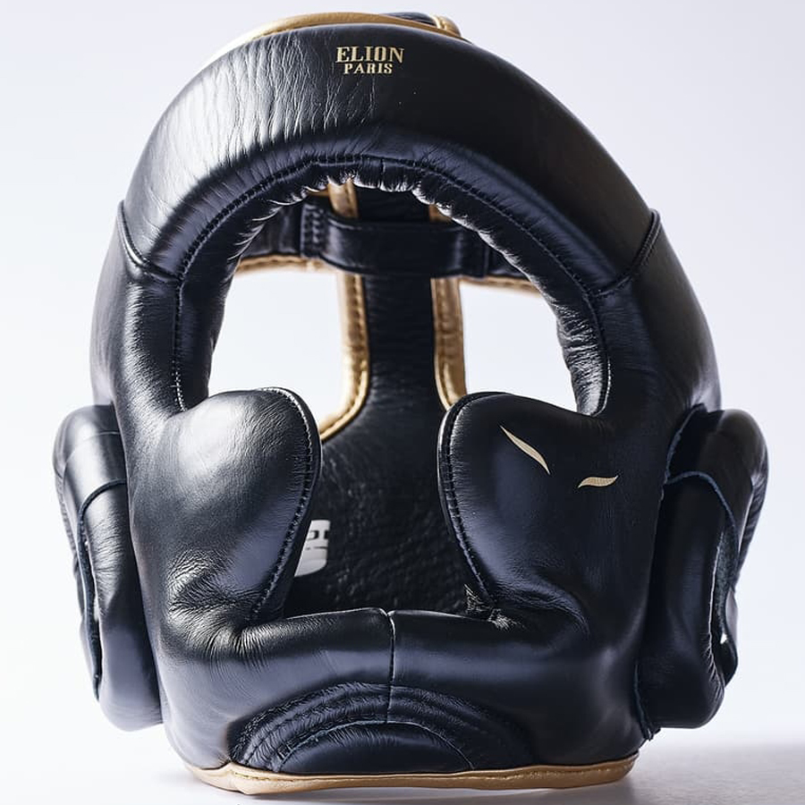 casque-elion-cuir-noir-or