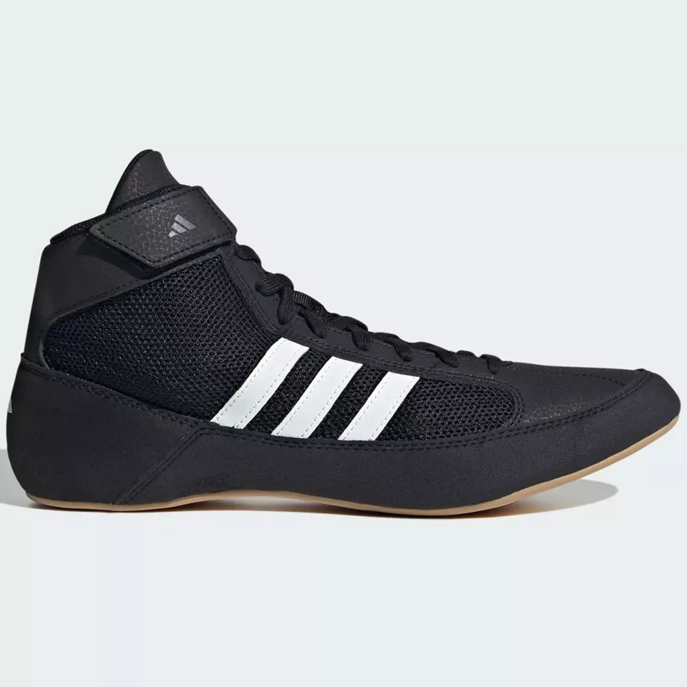Chaussures de lutte enfants Adidas Havoc plus - Noir - blanche