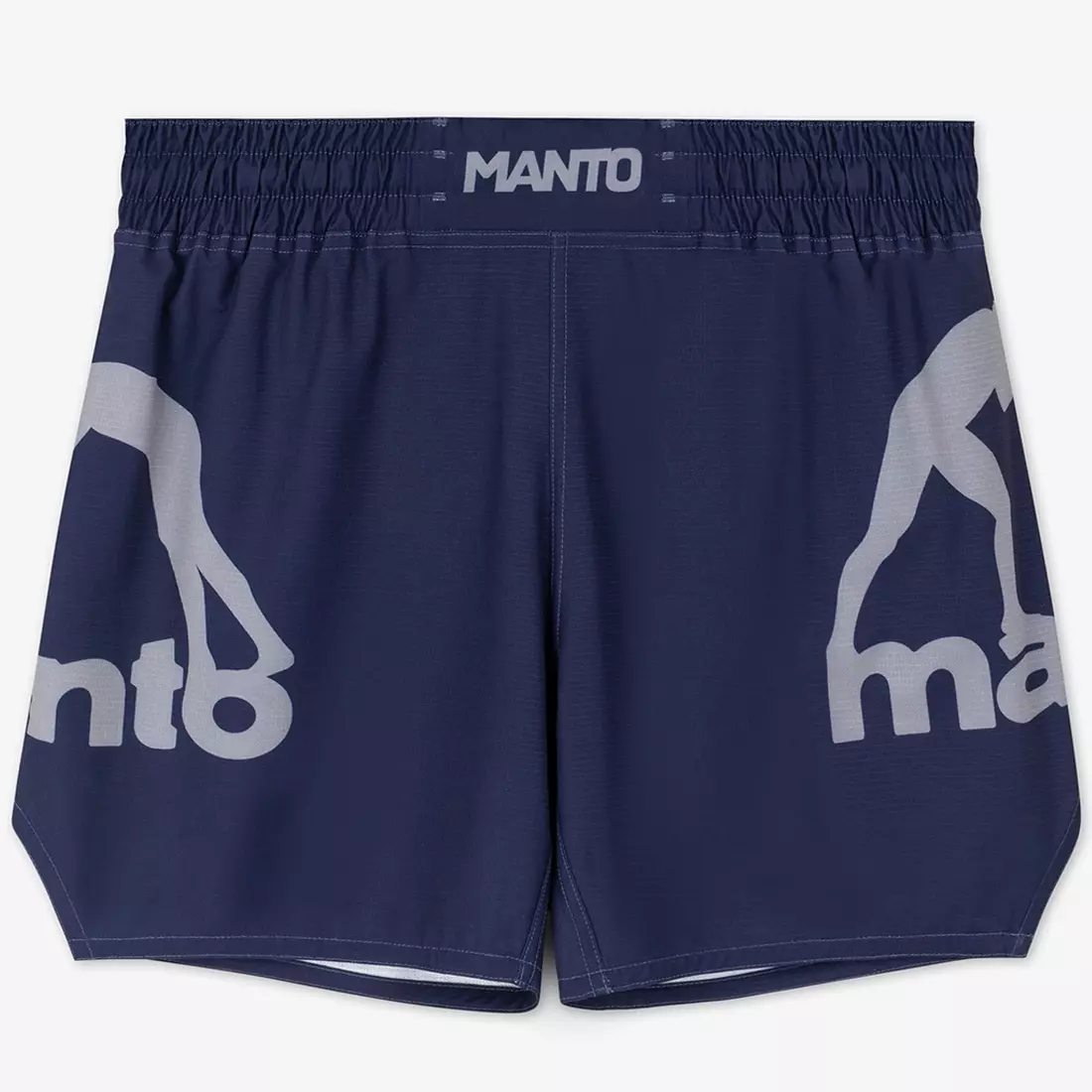 Fightshort Manto - Logo dual Navy