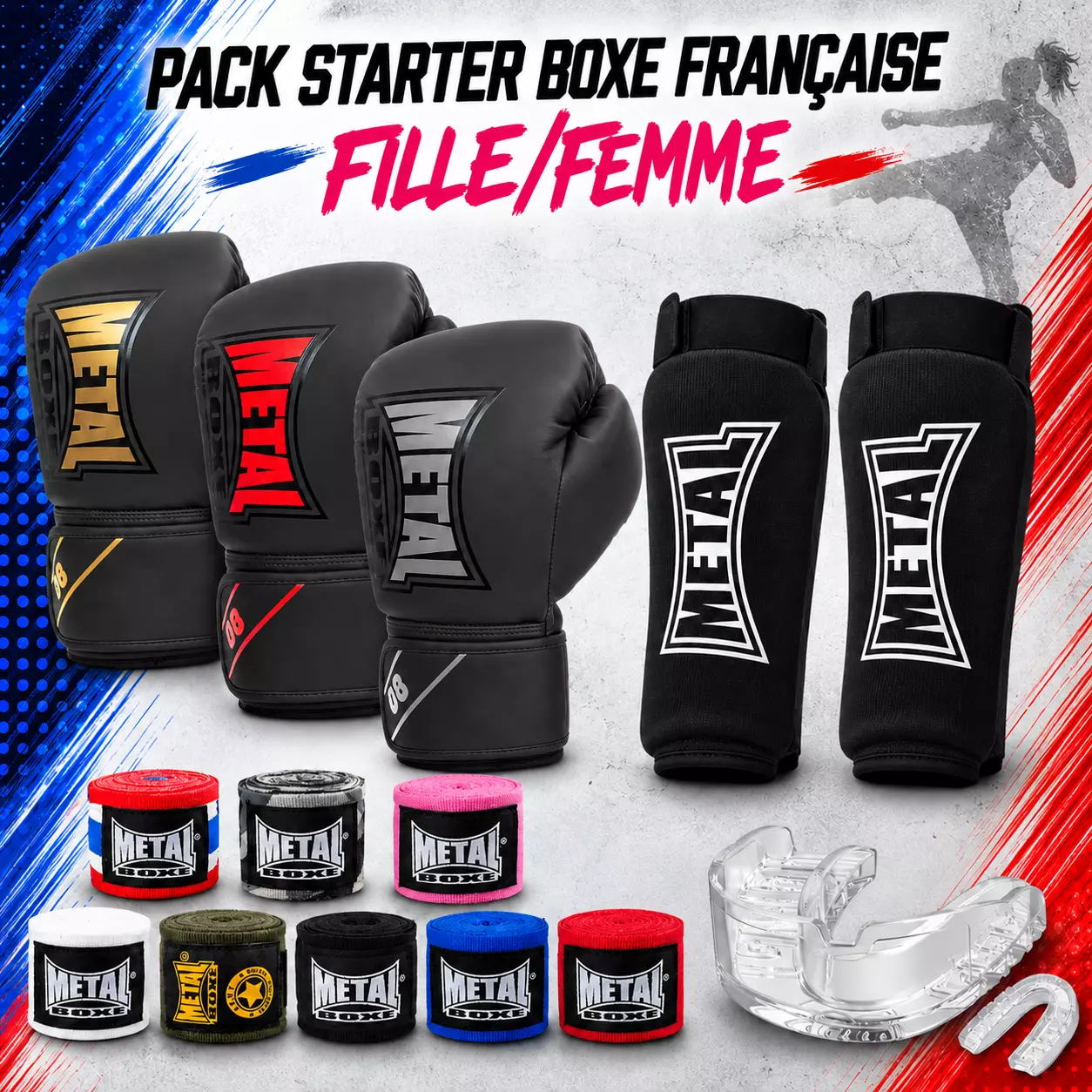 Pack STARTER Boxe Française Femme/Fille